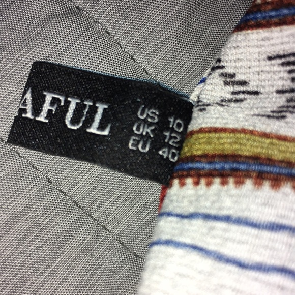 Smocked Striped Maxi Dress (New) - Picture 7 of 8